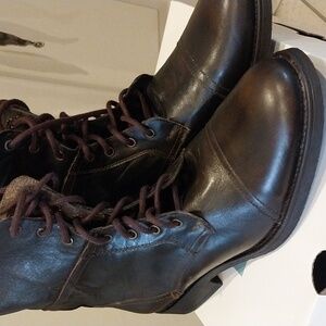 Call It Spring Men's Dark Brown Lace-Up Boots
